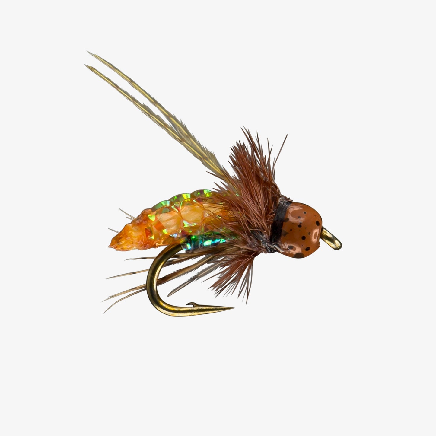Amber - PC Poopah Pattern - Tungsten Nymph