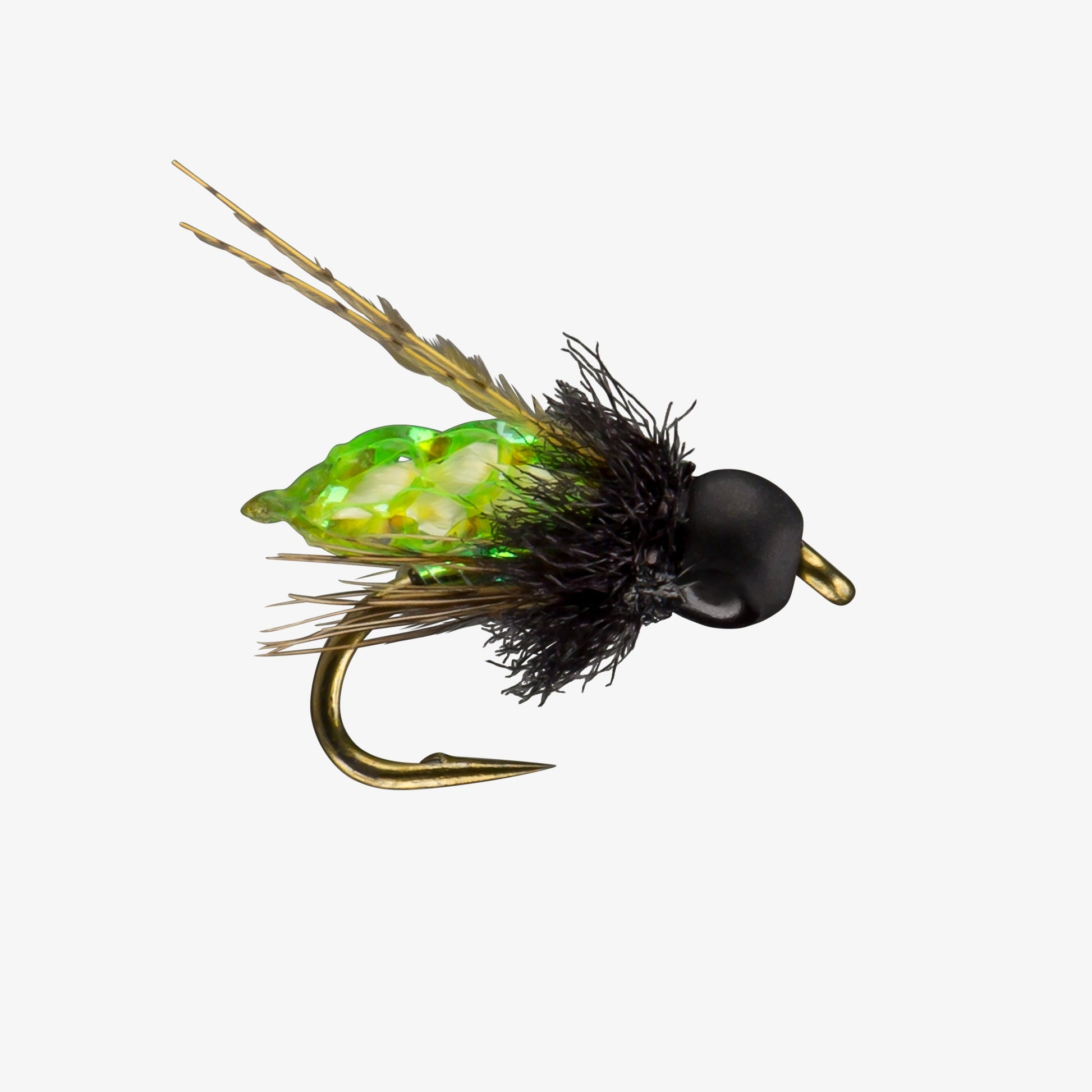 Chartreuse - PC Poopah Pattern - Tungsten Nymph
