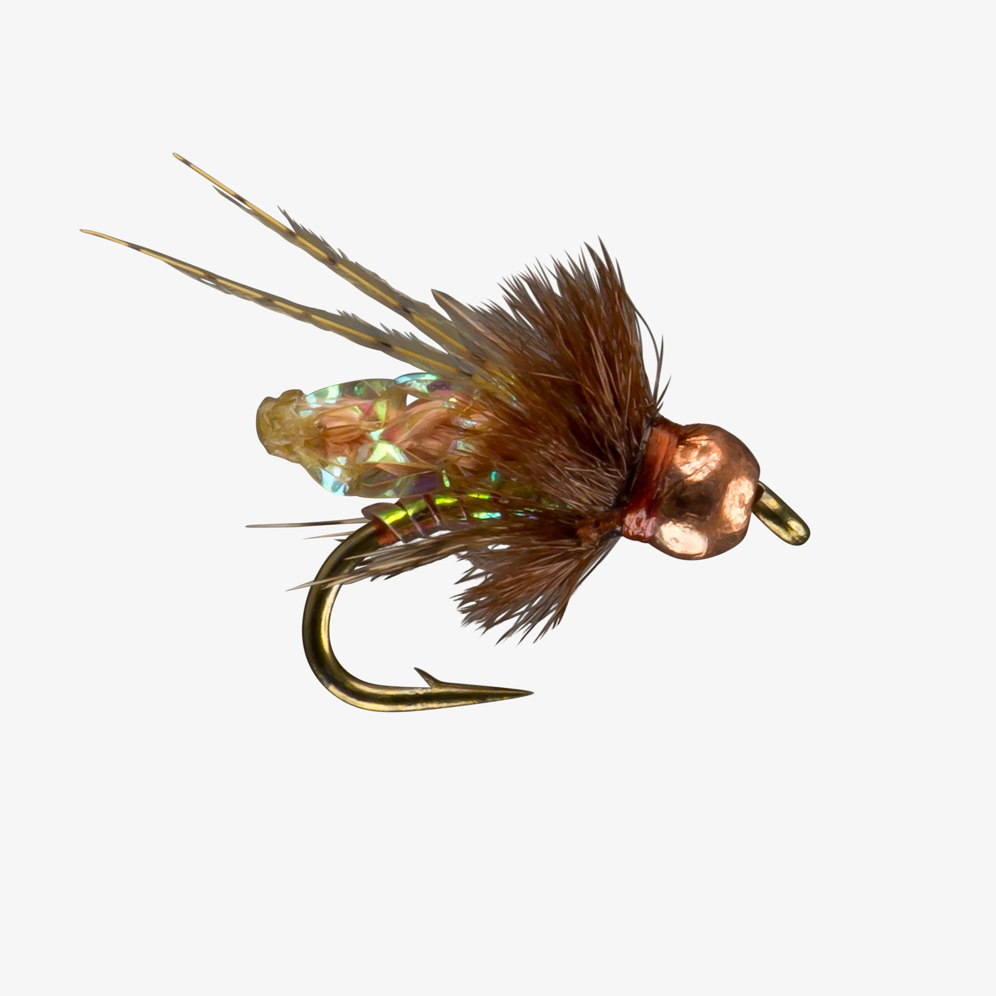 Tan - PC Poopah Pattern - Tungsten Nymph