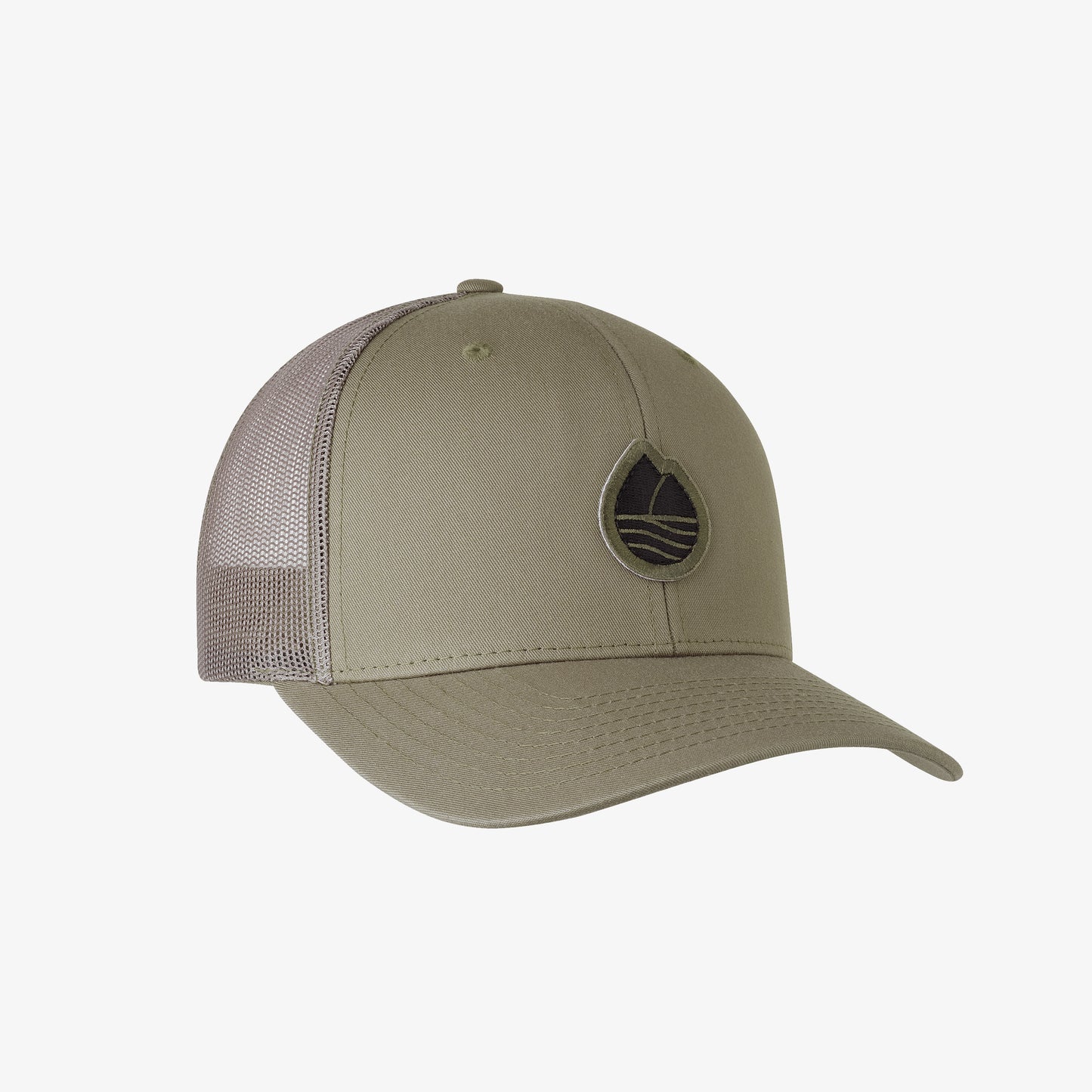 Logo Mesh Back Hat - Olive