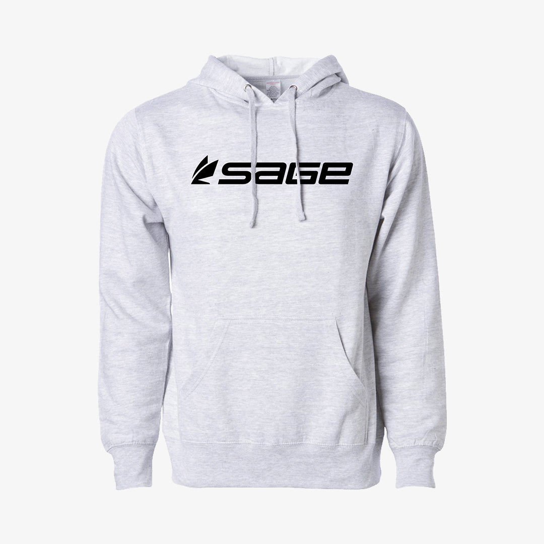Sage hoodie in heather gray