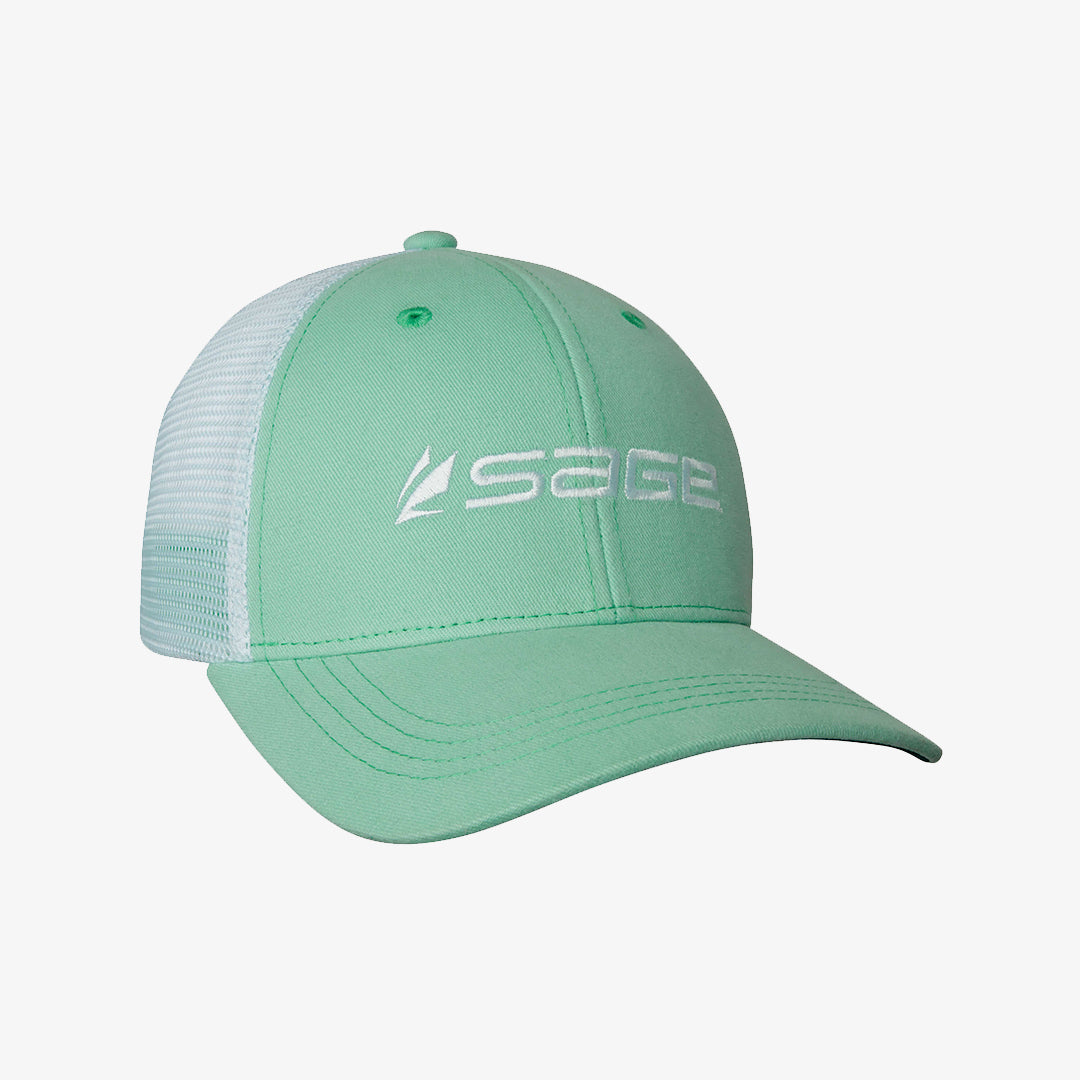 Sage Mesh fly fishing hat in teal