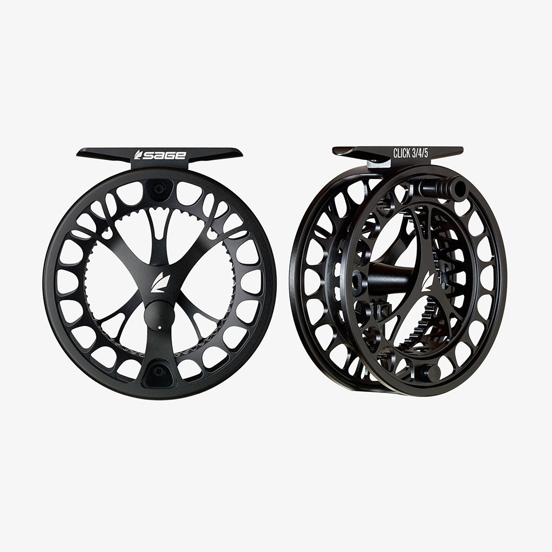Sage Click Fly Reel 4/5/6 / Stealth