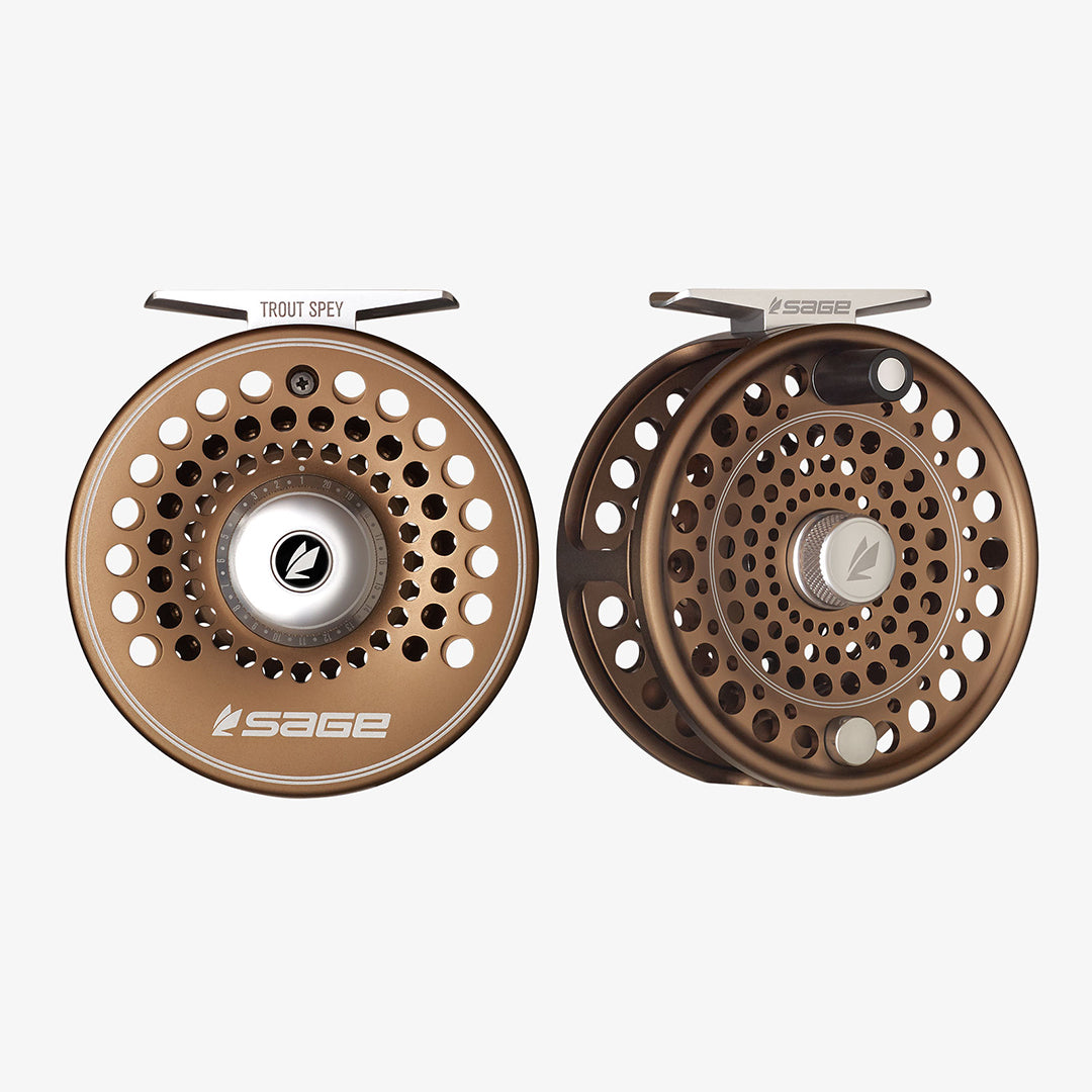 Sage Trout Spey Fly Reel 1/2/3 / Bronze