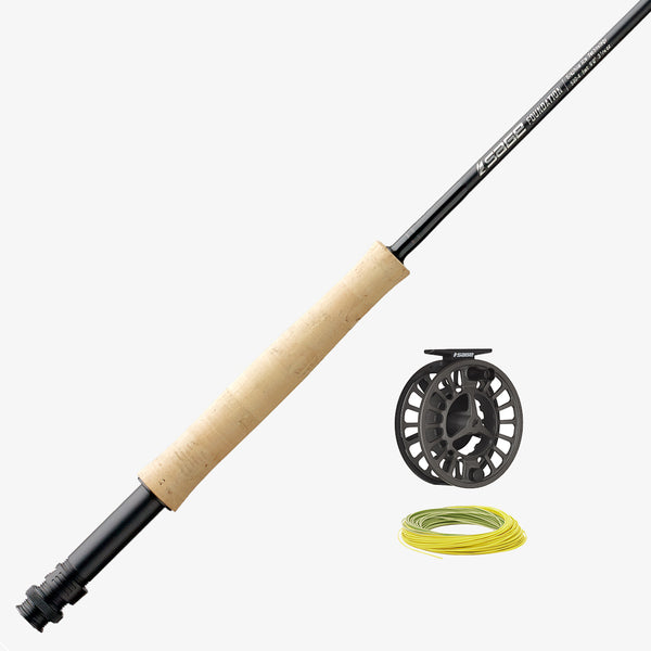 7'6'' 3WT 4Pieces Carbon Archer Fly Fishing Rod &3/4WT Reel MossGreen Line  Combo