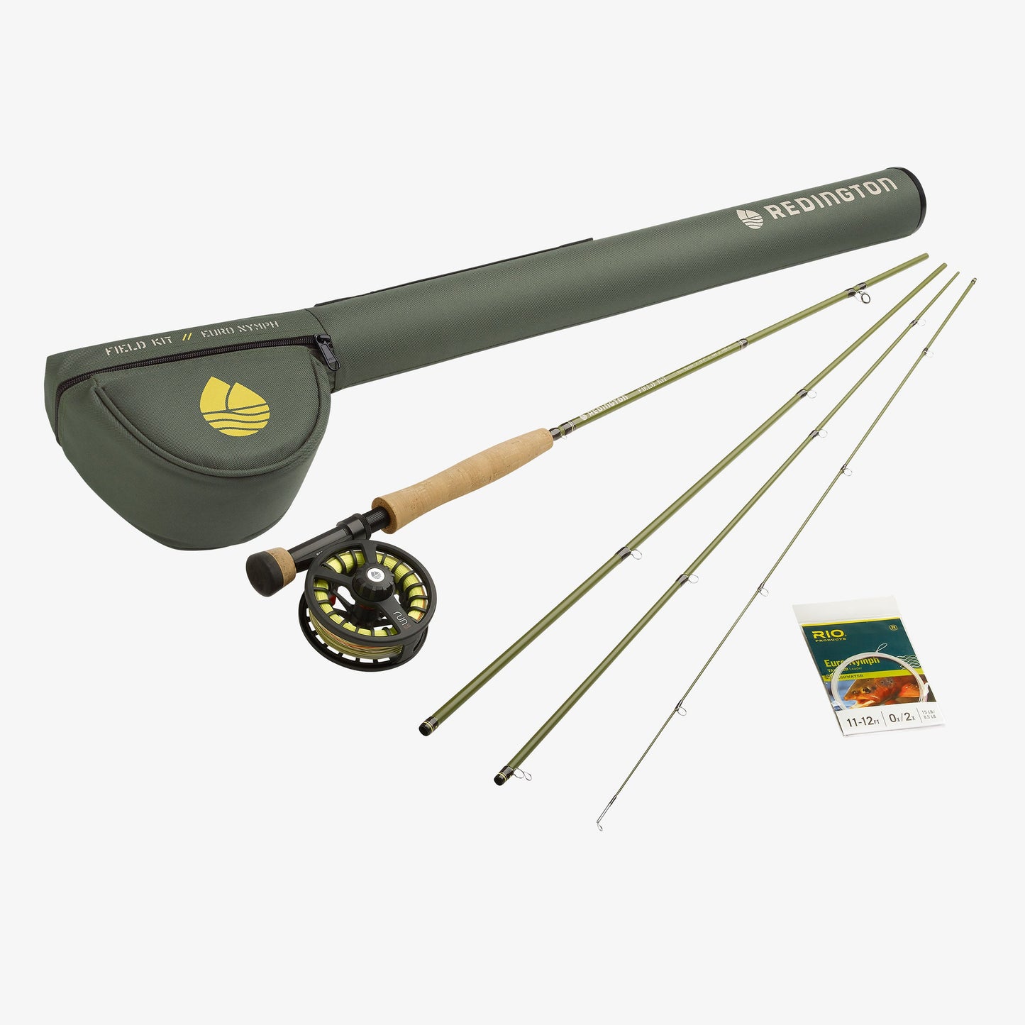 FIELD KIT- EURO NYMPH Fly Fishing Combo 3 Weight, 10ft 0in