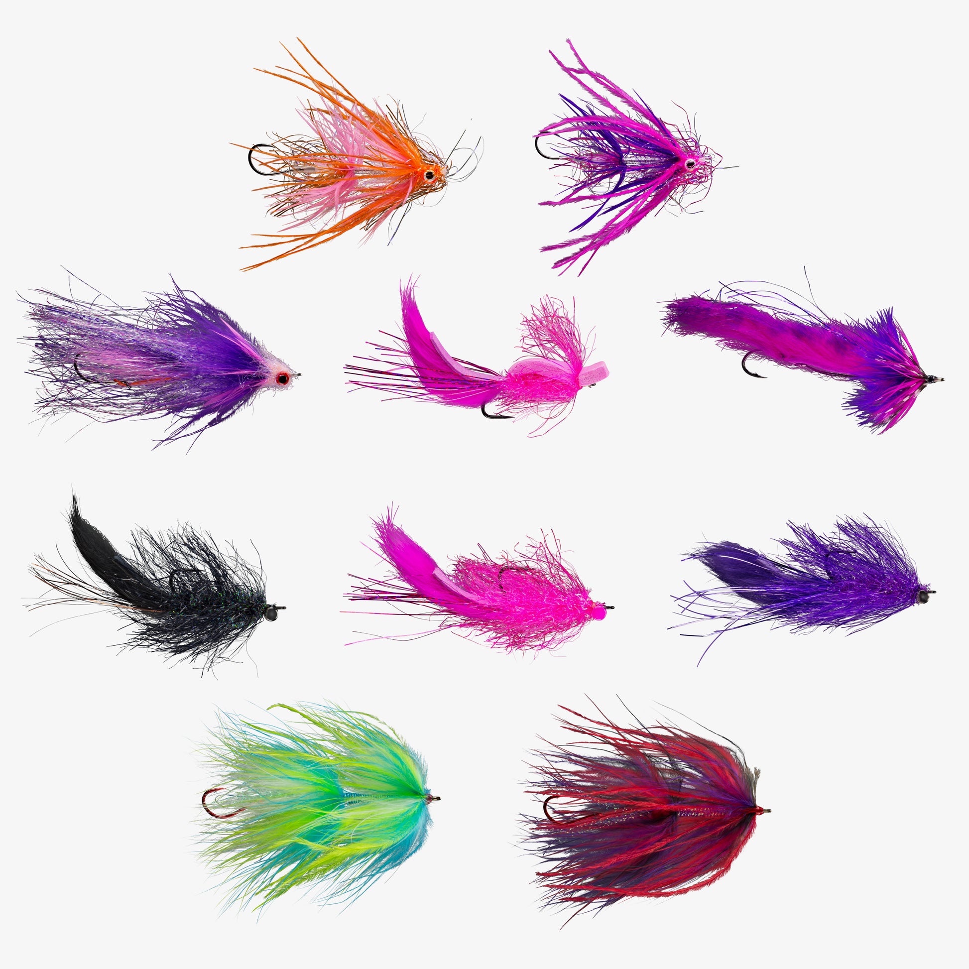 alaska salmon fly fishing rods Alaska Salmon Fly Assortment
