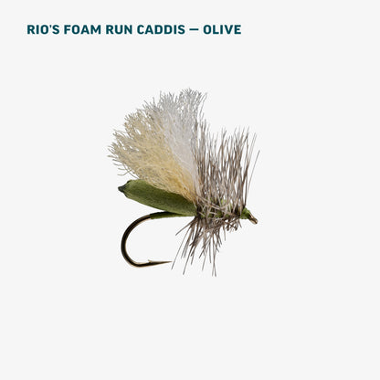 Olive Caddis Dry Assortment