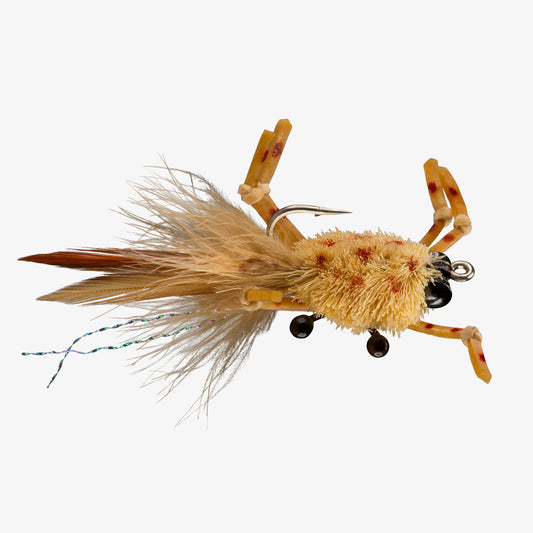 Tan - Diving Crab Fly Image - Saltwater Flats
