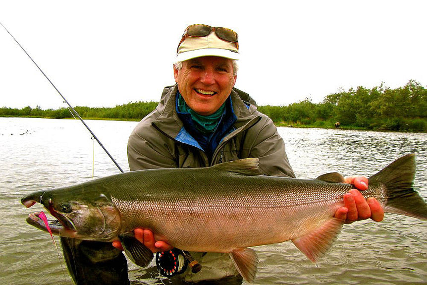 american classic alaskan fly reel Action Alaska Lodge Color:Nightmare Size 5x6 Broken reel foot, anyway Some days on the