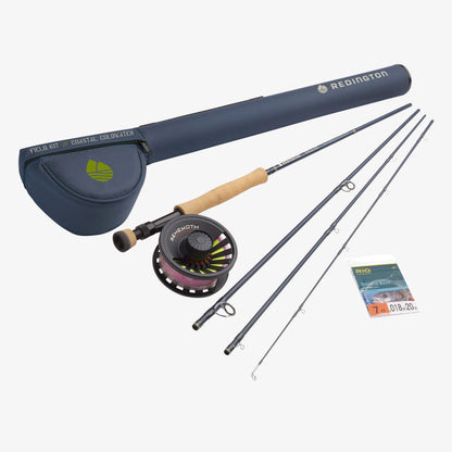 crosswater fly rod and reel combo FIELD KIT - COASTAL COLDWATER Fly Fishing Combo 9 Weight, 9ft 0in